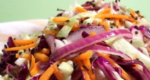 Coleslaw with Hot Caraway Vinaigrette