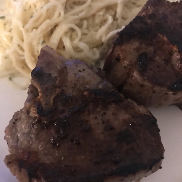 Lemon and Thyme Lamb Chops