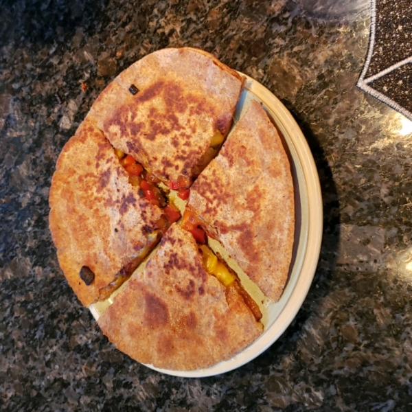 Farmer's Market Vegetarian Quesadillas