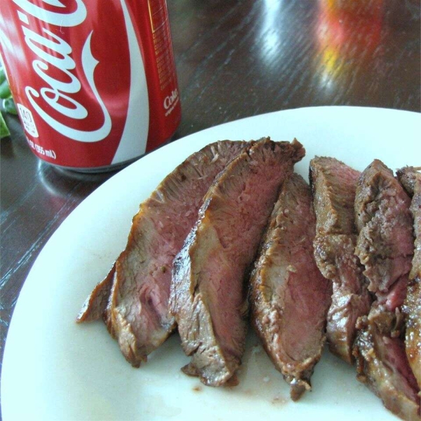 Cola Marinated Sirloin Steak