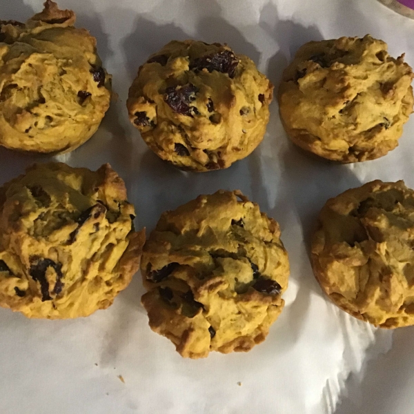 Cranberry Pumpkin Muffins