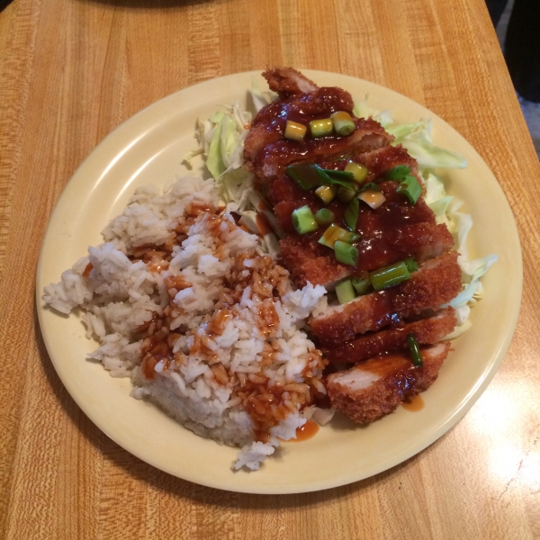 Ashley's Chicken Katsu with Tonkatsu Sauce