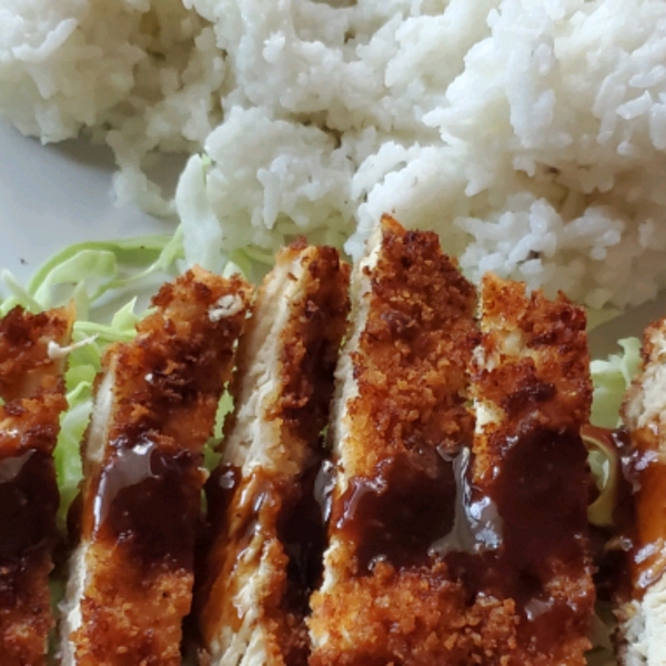 Ashley's Chicken Katsu with Tonkatsu Sauce