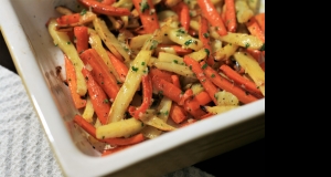 Roasted Parsnips and Carrots