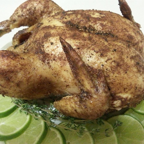 Caribbean-Spiced Roast Chicken