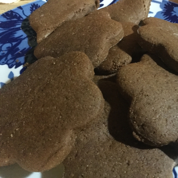 Christmas Molasses and Ginger Cookies