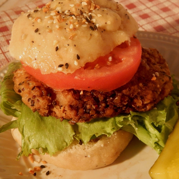 Turkey Quinoa Baked Burgers