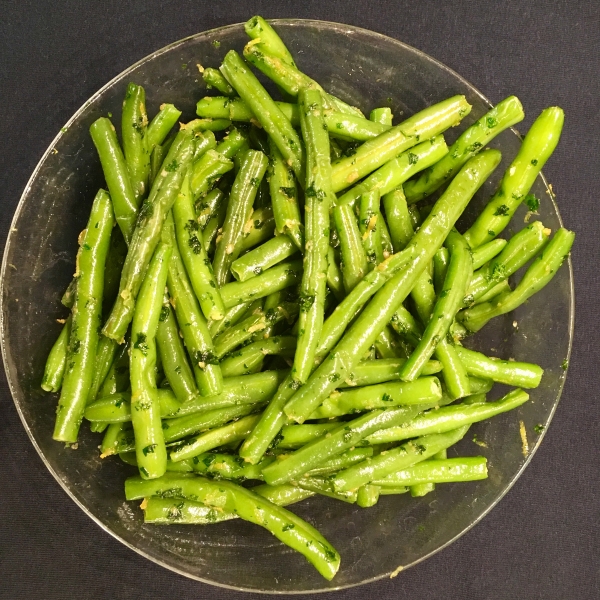 Lemon-Parsley Green Beans