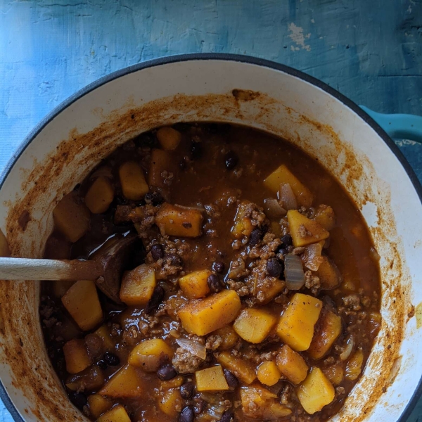 Beef and Butternut Squash Chili