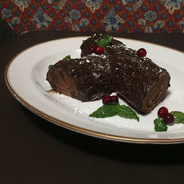 Chocolate Yule Log