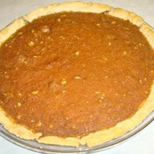 Carrot Spice and Walnut Pie