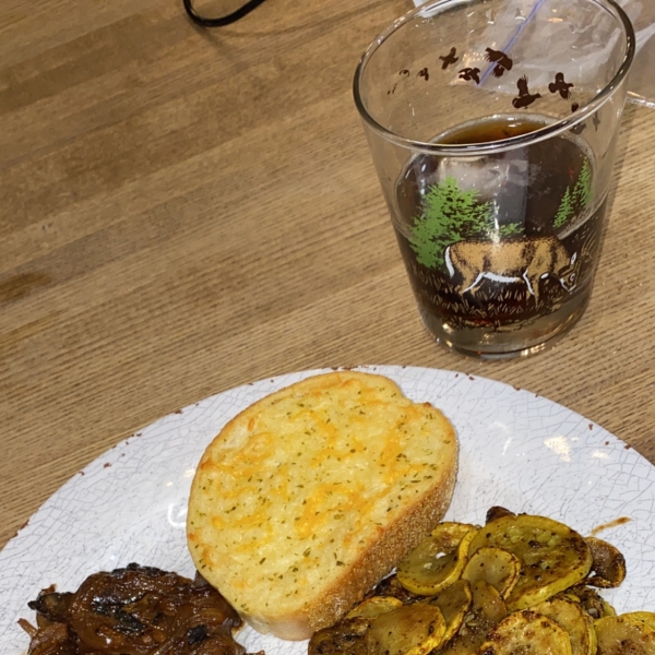 Smothered Pork Chops with Bourbon and Mushrooms