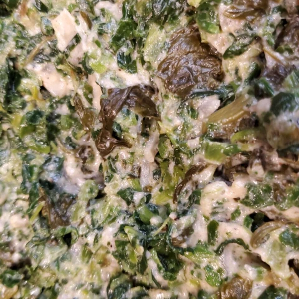 Cheesy Creamed Spinach