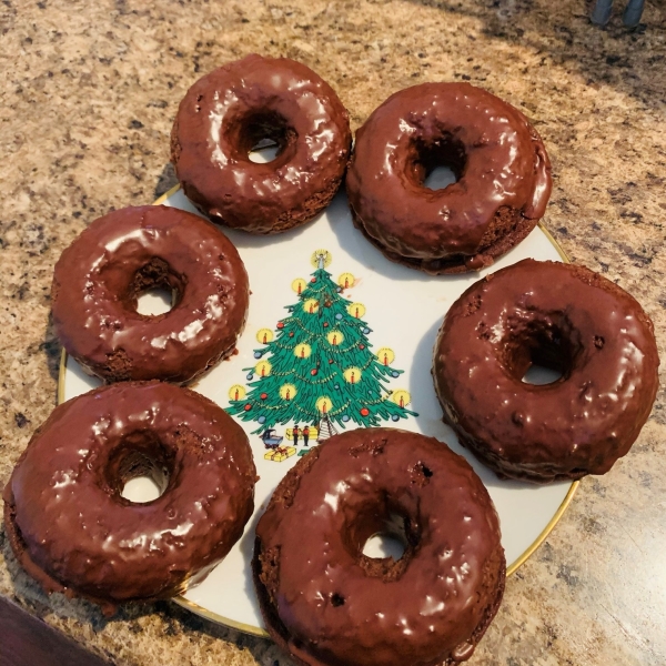 Baked Chocolate Donuts