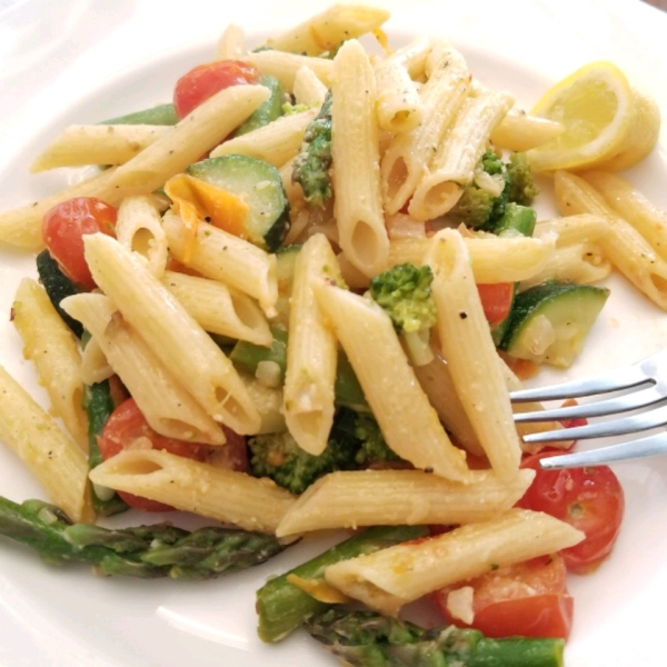 Healthy Pasta Primavera