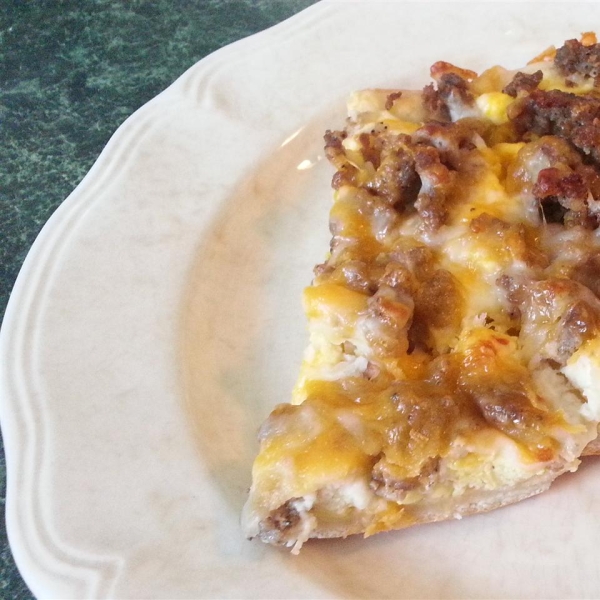 AB's Breakfast Pizza