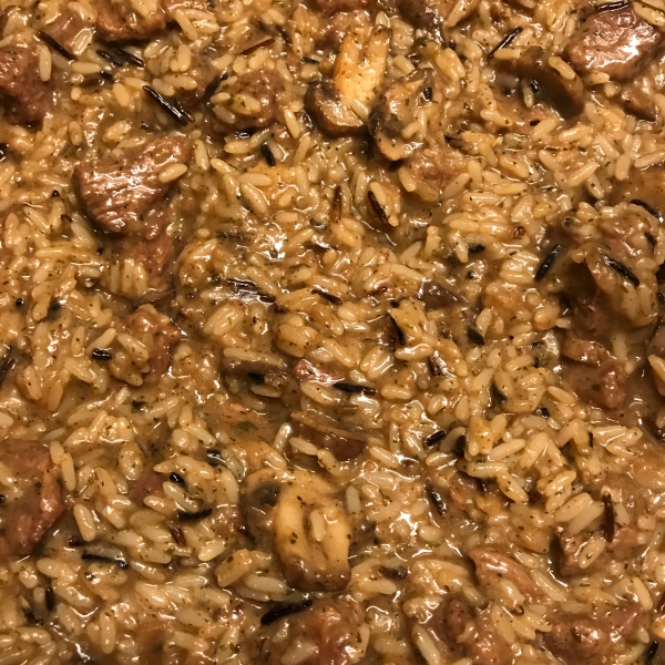 Grandmaw Cain's Beef Tips and Rice