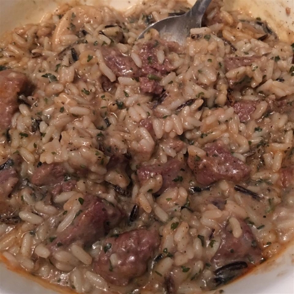 Grandmaw Cain's Beef Tips and Rice