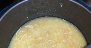 Lemony Cream of Chicken Soup