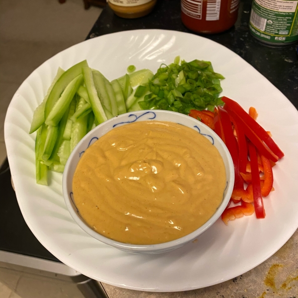 Spicy Peanut Dipping Sauce