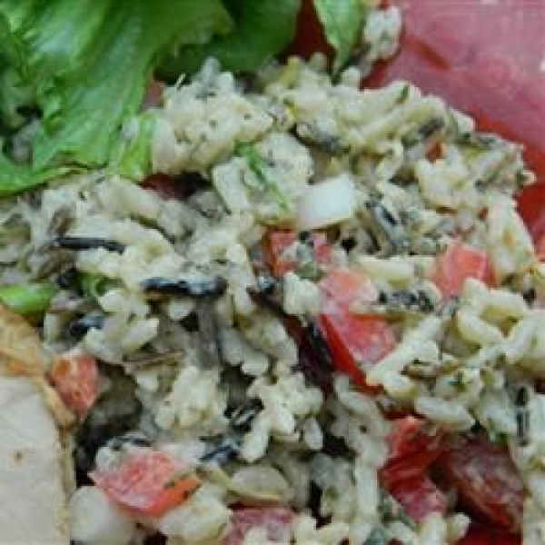 Wild Rice and Pepper Salad