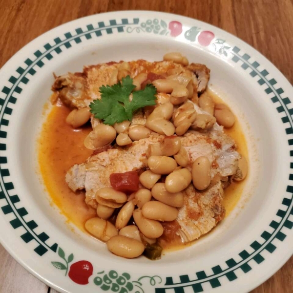 Instant Pot® Pork Loin and White Beans