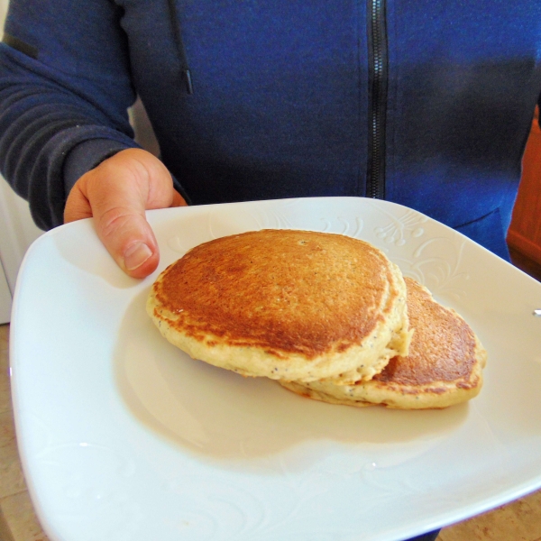 Banana Poppy Seed Pancakes