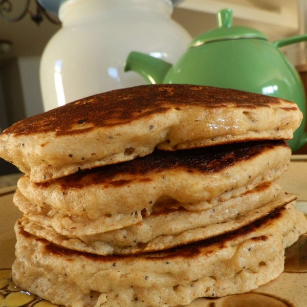 Banana Poppy Seed Pancakes