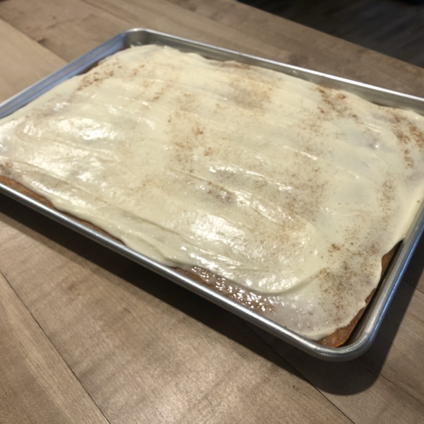 Pumpkin Bars with Cream Cheese Frosting