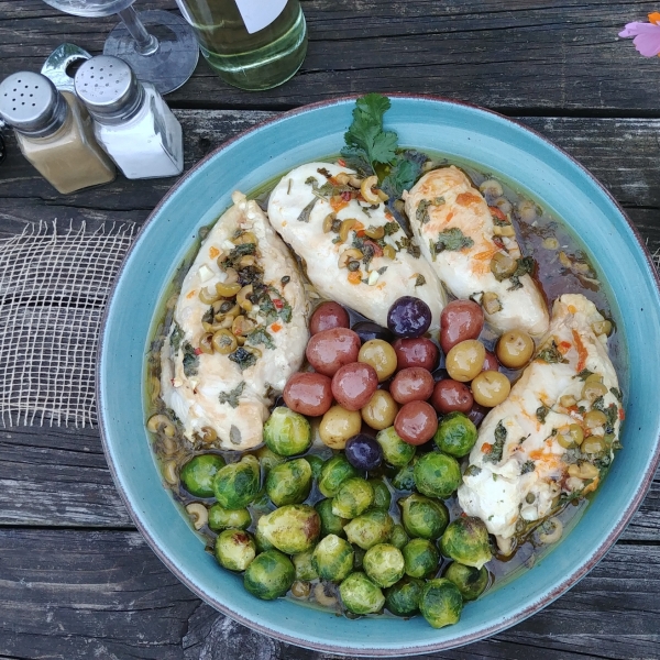 Apricot-Glazed Chicken Breasts