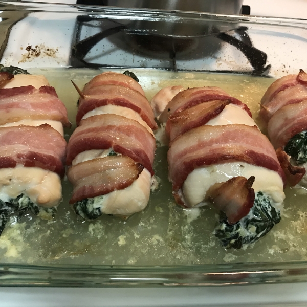 Spinach Stuffed Chicken Breast