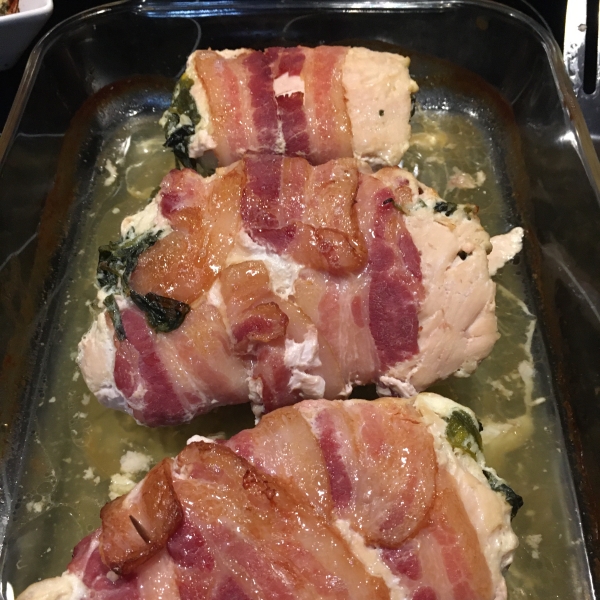 Spinach Stuffed Chicken Breast