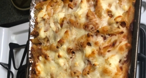 Baked Ziti with Turkey Meatballs