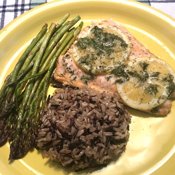 Salmon with Lemon and Dill