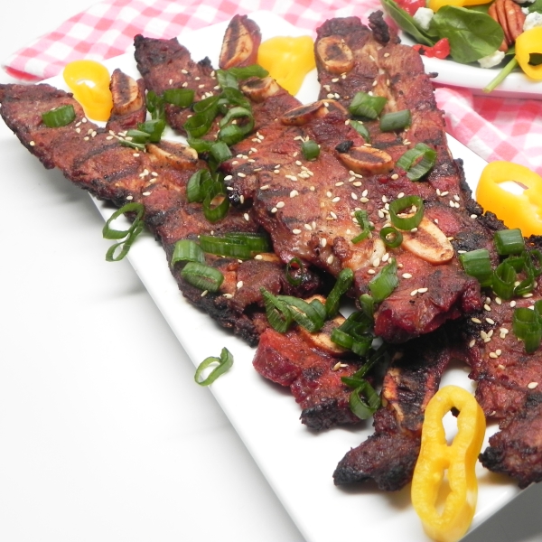 Las Vegas Galbi (Korean-Style Beef Ribs)