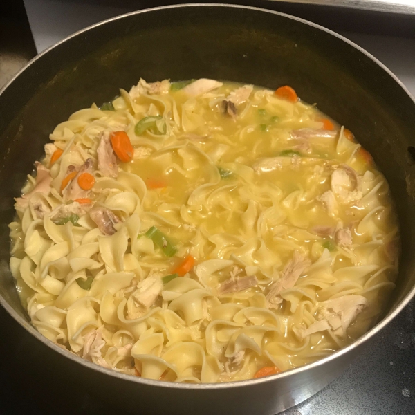 Super Easy Chicken Noodle Soup