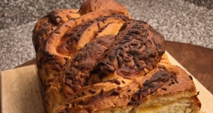 Braided Pumpkin-Cheese Bread