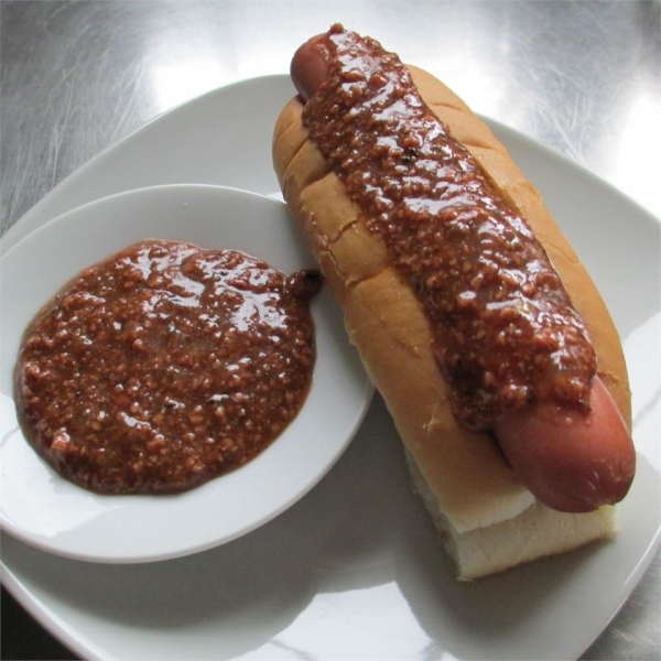 Texas Hot Wiener Sauce (Ulster County New York Style)