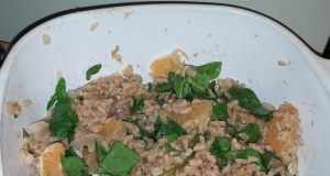 Orange Vinaigrette Brown Rice Salad