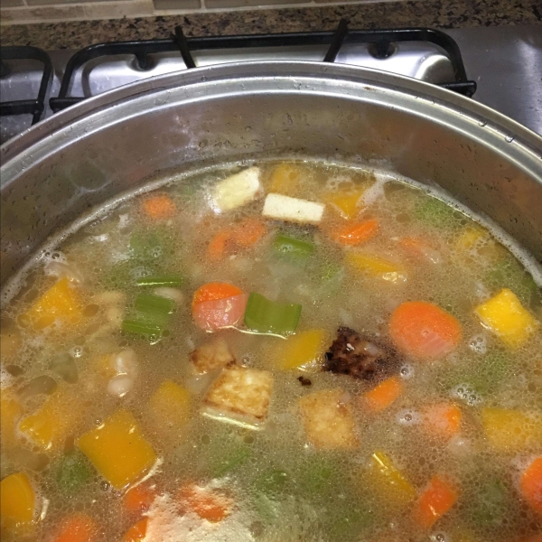 Bean and Butternut Squash Soup