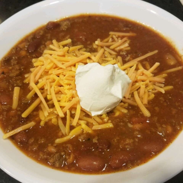 Slow Cooker Chili with Beer