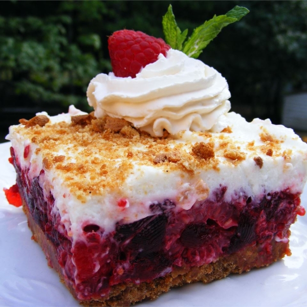 Raspberry Icebox Cake