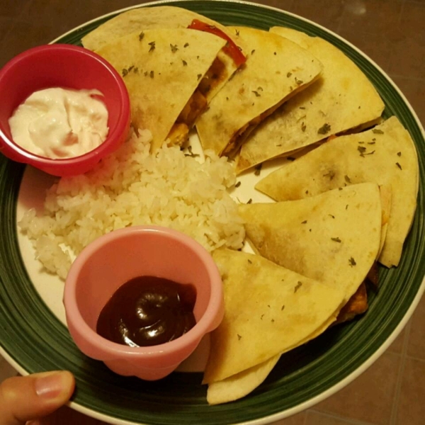 Texas Chicken Quesadillas