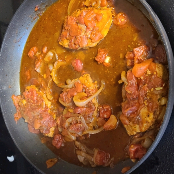 Tomato Pork Loin Chops