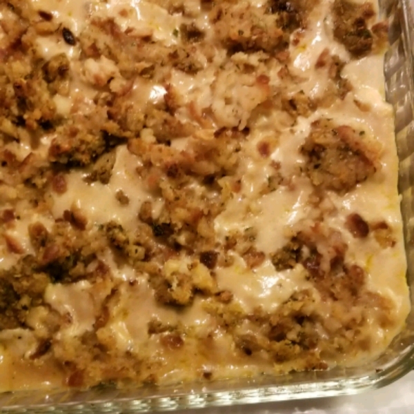 Homey Chicken and Rice Casserole