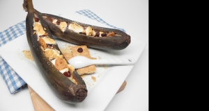 Air Fryer S'mores Banana Boats