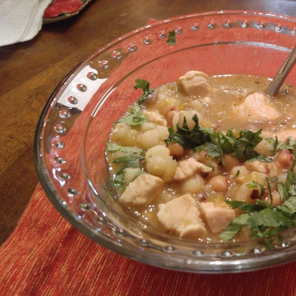 Slow Cooker Turkey Posole