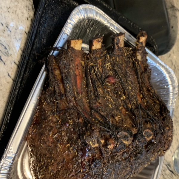 Smoked Prime Rib Roast