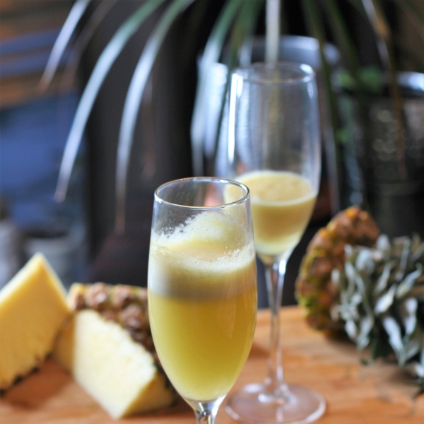 Fresh Pineapple Mimosa