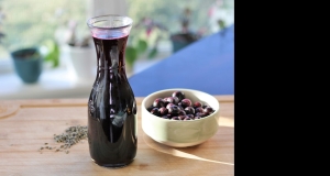 Blueberry-Lavender Simple Syrup